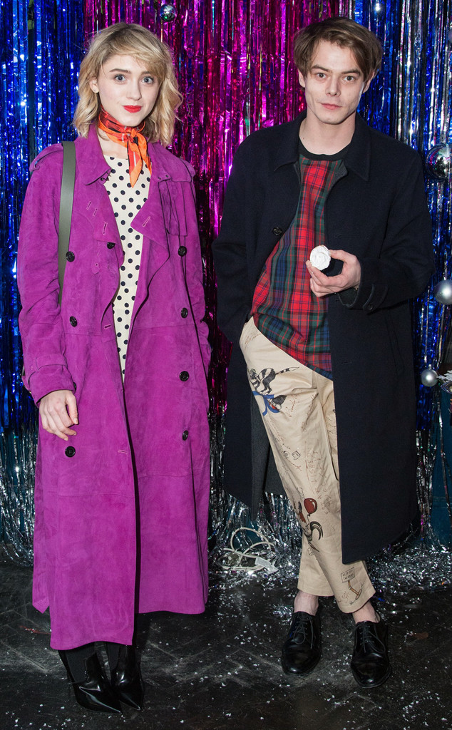 Stranger Things' Charlie Heaton and Natalia Dyer Make Red Carpet Debut